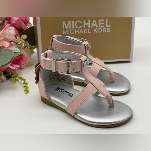 Michael Kors Girl’s Tilly Butterfly Sandals - Picture 5 of 16